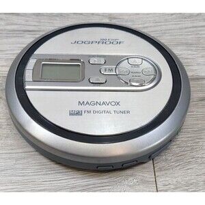 Magnavox CD MP3 Player Jog proof 100 ESP FM  Tuner Tested & Working